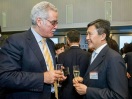 Lord Edwin E. Hitti with Simon Peh Yun-lu, SBS, IDSM, Commissioner, Independent Commission Against Corruption