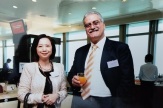 Lord Edwin E. Hitti hosted by Ms. Monica Yu, Executive Director of ICAC's Hong Kong Ethics Development Centre
